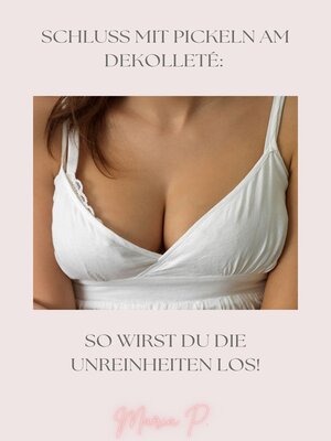 cover image of Schluss mit Pickeln am Dekolleté -